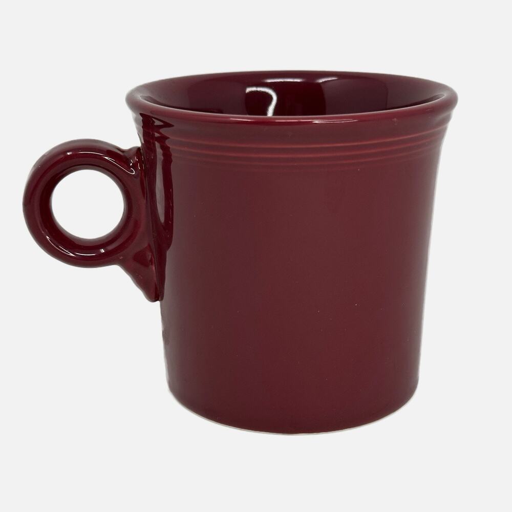 Fiesta Ware Coffee Cup Mug Homer Laughlin HLC Ring Handle CINNABAR